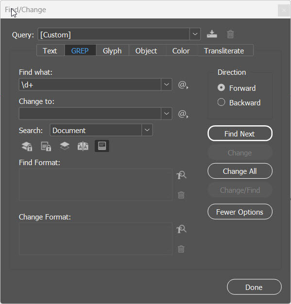 GREP در InDesign چیست و چه کمکی به صفحه‌آرایی حرفه‌ای می‌کند؟